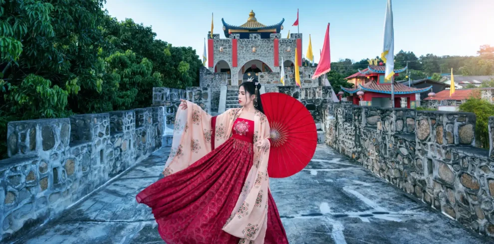 asian-woman-wearing-chinese-traditional-dress-baan-santichon-yunnan-chinese-culture-pai-mae-hong-son-province-thailand
